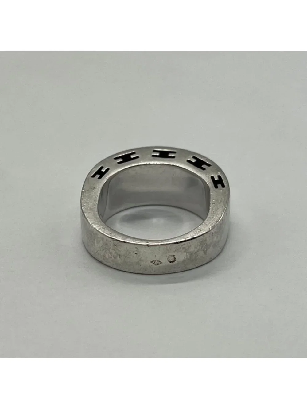 Hermes Clarte Ring Size 53 SV 925
